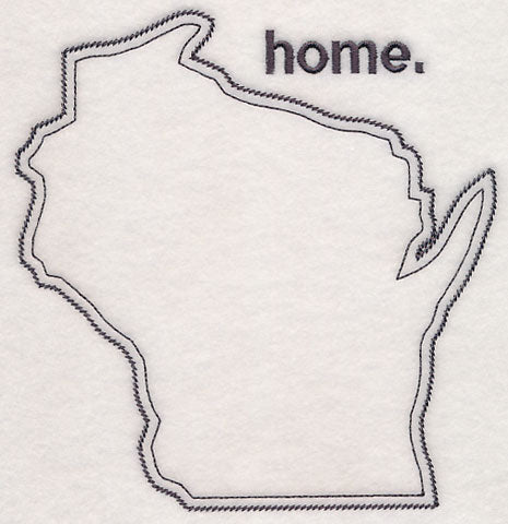 Wisconsin Outline (Vintage)