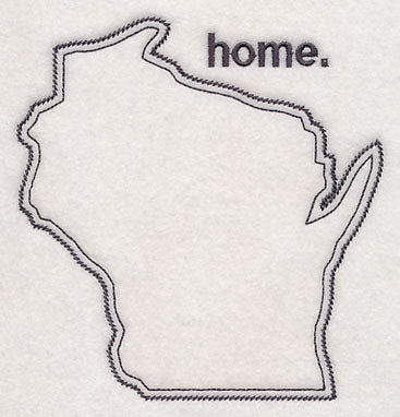 Wisconsin Outline (Vintage)