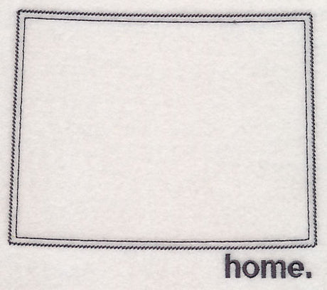 Wyoming Outline (Vintage)