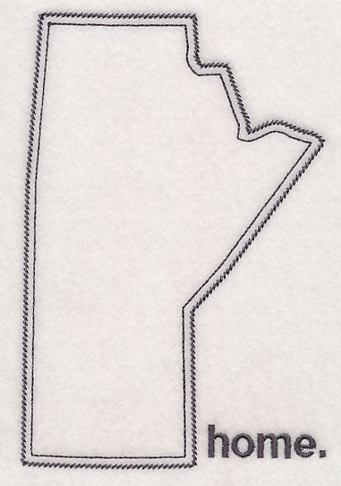 Manitoba Outline (Vintage)