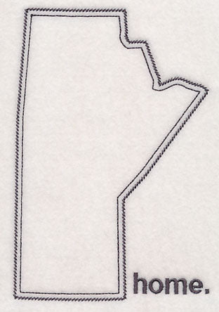 Manitoba Outline (Vintage)