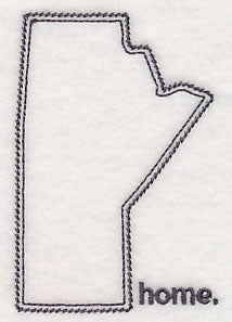 Manitoba Outline (Vintage)