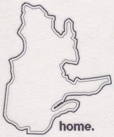 Quebec Outline (Vintage)