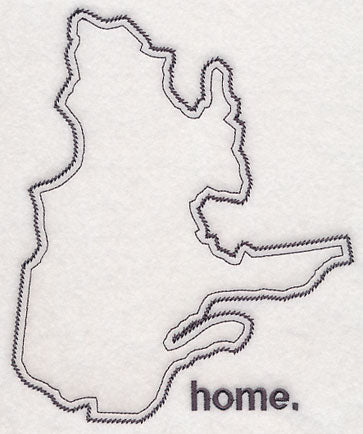 Quebec Outline (Vintage)