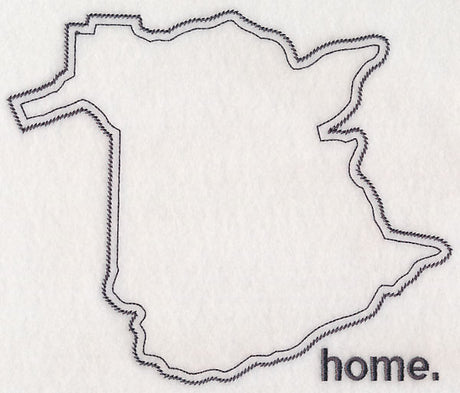 New Brunswick Outline (Vintage)