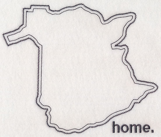 New Brunswick Outline (Vintage)