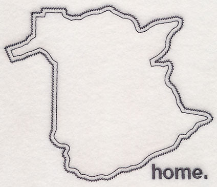 New Brunswick Outline (Vintage)