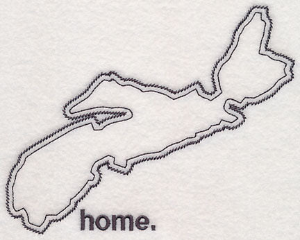 Nova Scotia Outline (Vintage)