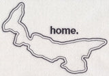 Prince Edward Island Outline (Vintage)