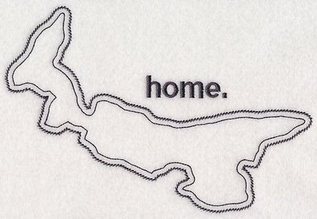 Prince Edward Island Outline (Vintage)