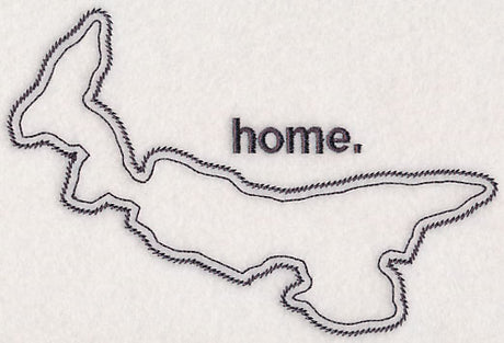 Prince Edward Island Outline (Vintage)