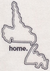 Newfoundland and Labrador Outline (Vintage)
