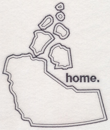 Northwest Territory Outline (Vintage)