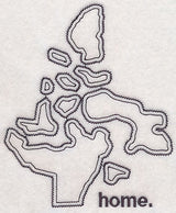 Nunavut Territory Outline (Vintage)