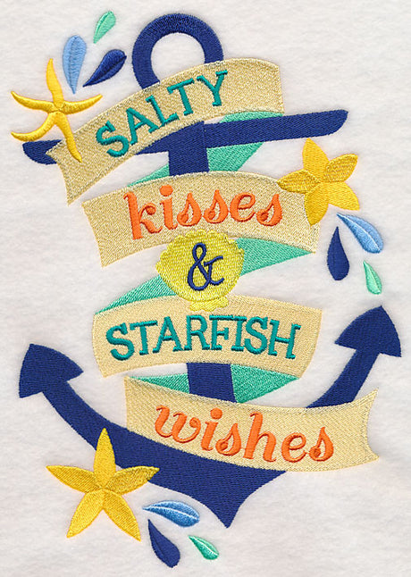 Salty Kisses Starfish Wishes