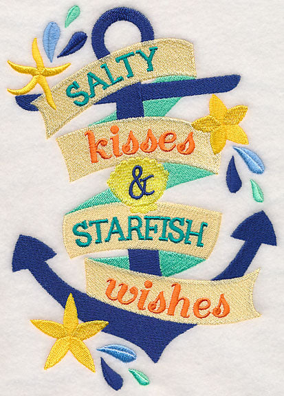 Salty Kisses Starfish Wishes