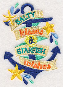 Salty Kisses Starfish Wishes