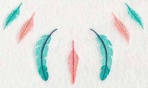 Feather Neckline (V-Neck)