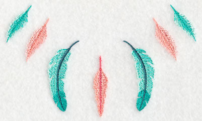 Feather Neckline (V-Neck)