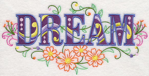 Dream with Vintage Flower Fade