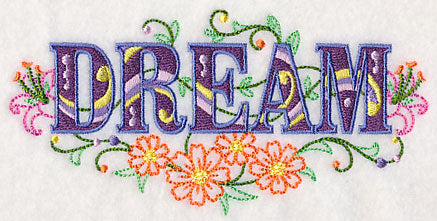 Dream with Vintage Flower Fade