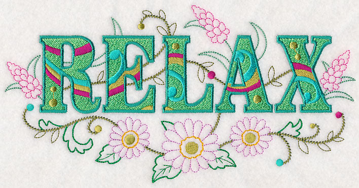 Relax with Vintage Flower Fade