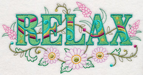 Relax with Vintage Flower Fade