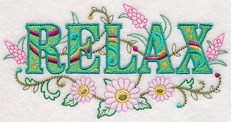 Relax with Vintage Flower Fade