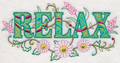 Relax with Vintage Flower Fade