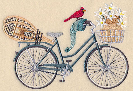 Dashing Through the Snow Bicycle