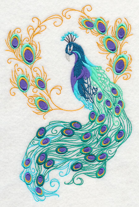 Avian Elegance - Peacock
