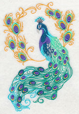 Avian Elegance - Peacock