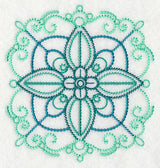 Glorious Medallion Square (Candlewicking)