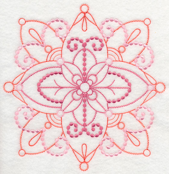 Spectacular Medallion Square (Candlewicking)