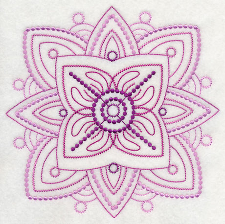 Wondrous Medallion Square (Candlewicking)