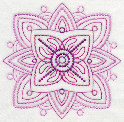 Wondrous Medallion Square (Candlewicking)