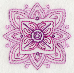 Wondrous Medallion Square (Candlewicking)