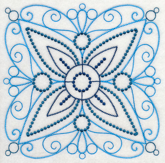 Marvelous Medallion Square (Candlewicking)