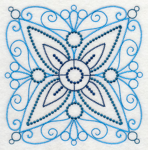 Marvelous Medallion Square (Candlewicking)