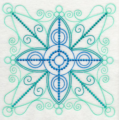 Sensational Medallion Square (Candlewicking)