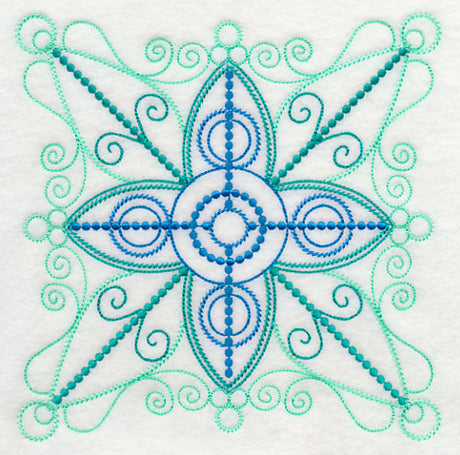 Sensational Medallion Square (Candlewicking)