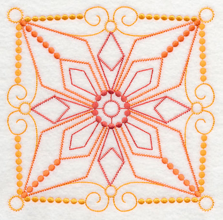 Magical Medallion Square (Candlewicking)