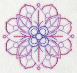 Majestic Medallion Circle (Candlewicking)