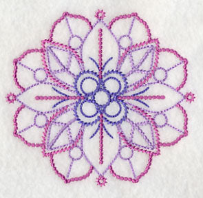 Majestic Medallion Circle (Candlewicking)