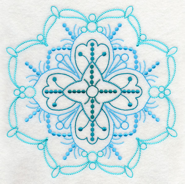 Splendid Medallion Circle (Candlewicking)