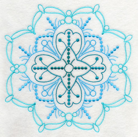 Splendid Medallion Circle (Candlewicking)