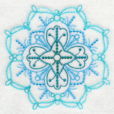 Splendid Medallion Circle (Candlewicking)