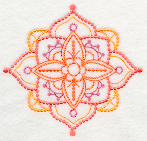 Magnificent Medallion Circle (Candlewicking