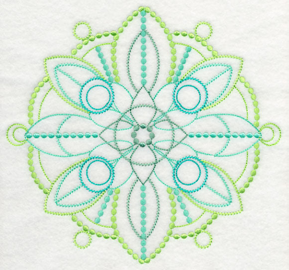 Exquisite Medallion Circle (Candlewicking