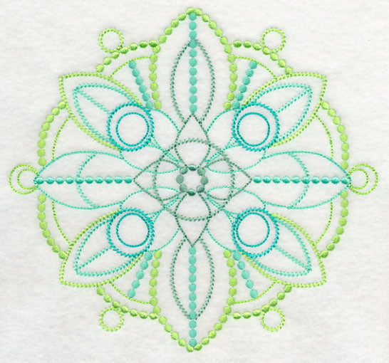 Exquisite Medallion Circle (Candlewicking